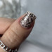 NAILSOFTHENIGHT Brokat gel 02 - złoty żel do zdobień z brokatem, 5 ml